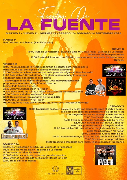 FIESTA DE LA FUENTE 2025